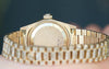 ROLEX LADIES 18K YELLOW GOLD 69178 PRESIDENT RUBY DIAMOND DIAL BEZEL BAND LUGS