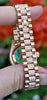 ROLEX LADIES 179175 ALL DIAMOND 18K ROSE GOLD PRESIDENT UNWORN