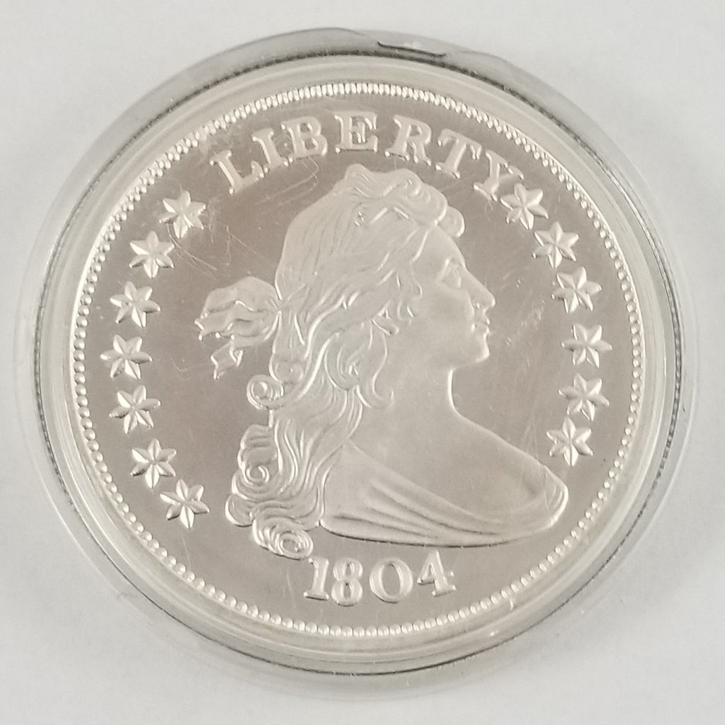 1804 Bust Proof 2 oz .999 Silver Dollar Copy America's Rarest Coins