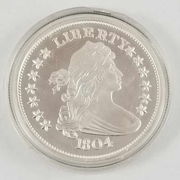 1804 Bust Proof 2 oz .999 Silver Dollar Copy America's Rarest Coins