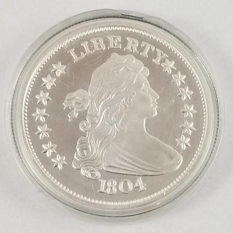1804 Bust Proof 2 oz .999 Silver Dollar Copy America's Rarest Coins
