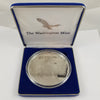 1998 Giant Quarter Pound Eagle Proof - Solid .999 Silver - .999 Platinum Layered