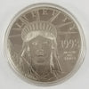 1998 Giant Quarter Pound Eagle Proof - Solid .999 Silver - .999 Platinum Layered