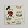 1987 Disney Mickey's Magic Good Luck Coin 5 Troy oz .999 Silver COA