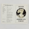 1986 S .999 Silver American Eagle 1 OZ Proof Coin COA