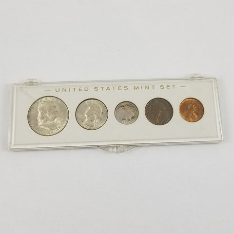 1954-S United States Mint Set GEM BU - Brilliant Uncirculated