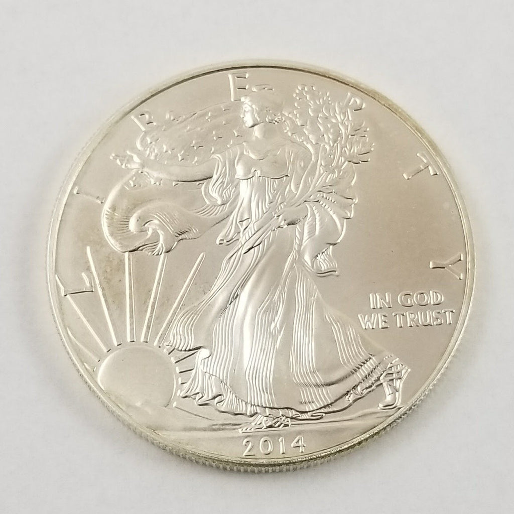2014 American Eagle 1oz .999 Fine Silver - $1 Uncirculated Bullion Ounce Dollar