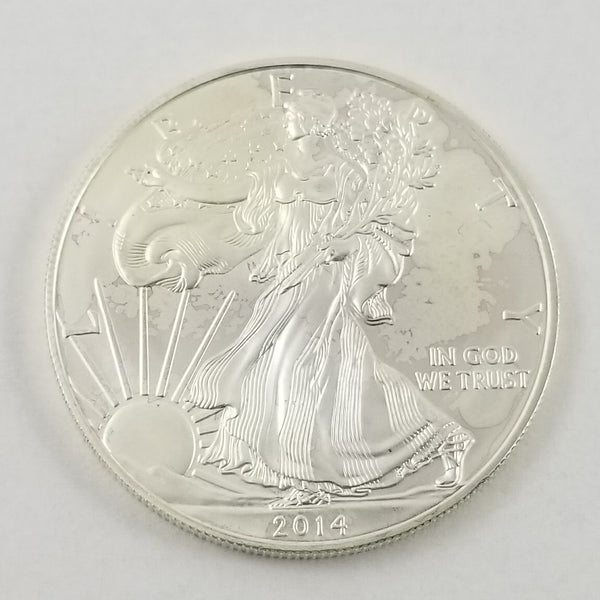 2014 American Eagle 1oz .999 Fine Silver - $1 Uncirculated Bullion Ounce Dollar