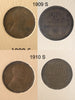 Lincoln Cents Set 1909-2006 Key Dates included Incomplete Set
