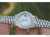 ROLEX LADIES DATEJUST 18K WHITE GOLD PRESIDENT BAND