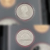1981 Royal Canadian Mint 7 Coin Proof Set Locomotive Dollar 50% SILVER