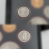 1981 Royal Canadian Mint 7 Coin Proof Set Locomotive Dollar 50% SILVER