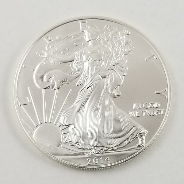 2014 American Eagle 1oz .999 Fine Silver - $1 Uncirculated Bullion Ounce Dollar