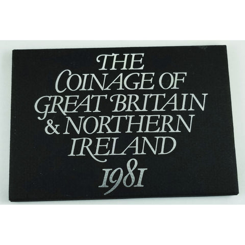 1981 The Coinage of Great Britain and Northern Ireland Proof Coin Set
