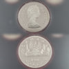1981 Royal Canadian Mint 7 Coin Proof Set Locomotive Dollar 50% SILVER