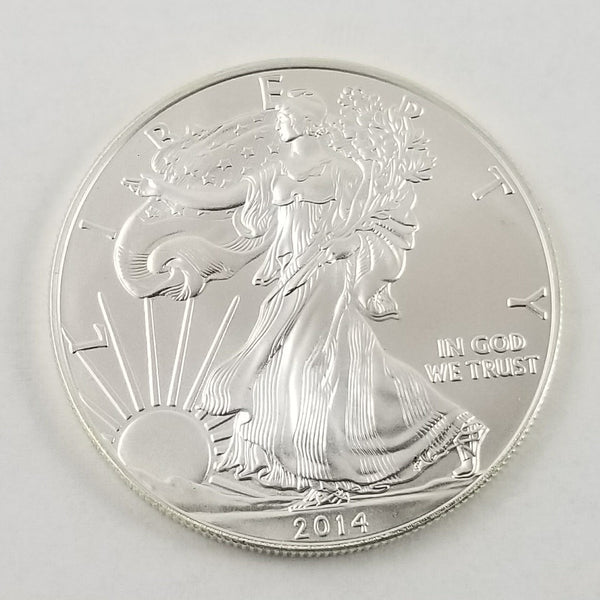 2014 American Eagle 1oz .999 Fine Silver - $1 Uncirculated Bullion Ounce Dollar
