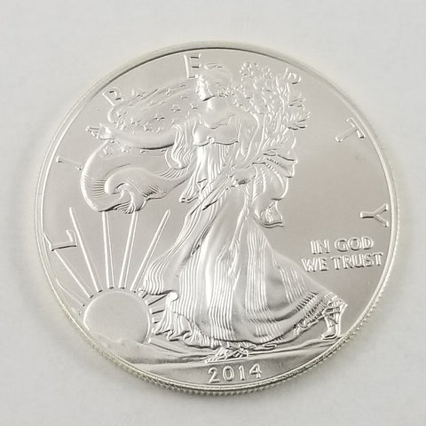 2014 American Eagle 1oz .999 Fine Silver - $1 Uncirculated Bullion Ounce Dollar