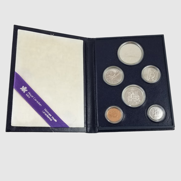 1981 Royal Canadian Mint 6 Coin Specimen Set