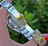 ROLEX STEEL MENS GREEN CRYSTAL MILGAUSS WATCH NEW