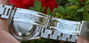 ROLEX MENS STEEL DATEJUST WATCH 16200 WHITE ROMAN SAPPHIRE CRYSTAL QUICKSET