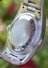 ROLEX MENS STEEL DATEJUST WATCH 16200 WHITE ROMAN SAPPHIRE CRYSTAL QUICKSET