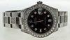 ROLEX MIDSIZE LADIES DATEJUST WATCH DIAMONDS