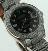ROLEX MIDSIZE LADIES DATEJUST WATCH DIAMONDS