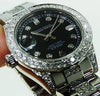 ROLEX MIDSIZE LADIES DATEJUST WATCH DIAMONDS