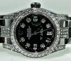 ROLEX LADIES DATEJUST WATCH DIAMOND DIAL LUGS