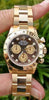 ROLEX DAYTONA 18k GOLD 116528 GOLDDUST MOP DIAMOND DIAL BRAND NEW