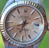 ROLEX STEEL LADIES DATEJUST WATCH SILVER STICK DIAL