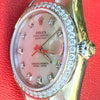 Rolex Datejust Stainless 31mm 18k White Gold Band & Diamond Bezel & Diamond Dial