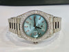 Rolex 218239 Day-Date II White Gold 41mm Diamond Bezel Lugs Dial President Band