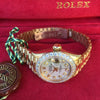 Rolex Datejust Presidential 26mm 18k Gold Oversized Diamond Bezel MOP Dial 69178