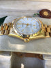 ROLEX MENS PRESIDENT DAY DATE 36mm 18238 18K GOLD DOUBLE QUICK BOX PAPERS