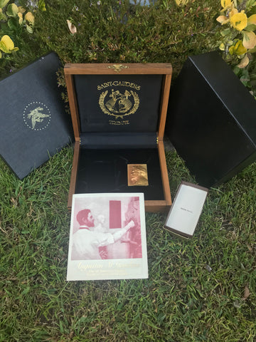 Saint Gaudens 1908 $20 Gold Double Eagle Box Certificate COIN NOT INCLUDED