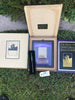 1855 Kellog & Co $50 Round Original Box Screwdriver & Book COIN NOT INCLUDED