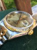 ROLEX MEN LADIES 16233 DATEJUST 18k GOLD STEEL JUBILEE BAND BOX