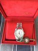 Rolex Datejust 36mm Steel Silver Dial White Gold Fluted Bezel Jubilee Band 16234