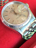 Rolex Datejust 36mm Steel Silver Dial White Gold Fluted Bezel Jubilee Band 16234