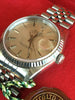 Rolex Datejust 36mm Steel Jubilee Band Diamond Bezel Blue Roman Dial 16234