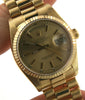 ROLEX MENS GOLD DAY-DATE PRESIDENT WATCH  DOUBLE-QUICK