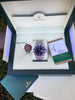 Rolex GMT Master II Steel 40mm Diamond Ruby Sapphire Bezel Jubilee Band 116710