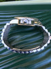 Rolex GMT Master II Steel 40mm Diamond Ruby Sapphire Bezel Jubilee Band 116710