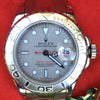 Rolex 169622 Yachtmaster 29mm Ladies Stainless Steel Platinum Dial Bezel