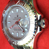 Rolex 169622 Yachtmaster 29mm Ladies Stainless Steel Platinum Dial Bezel