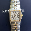 Raymond Weil Ladies Parsifal Stainless Steel Two Tone Diamond Bezel Watch 9790