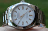 ROLEX STEEL MENS MILGAUSS 116400 WHITE DIAL WARRANTY BOX & PAPERS