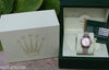 ROLEX DATEJUST LADIES NEW MIDSIZE ROSE GOLD STEEL BOX CARD CERTIFICATE