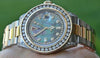 ROLEX SUBMARINER 2TONE 18K GOLD STAINLESS STEEL WATCH PIMPED IN DIAMONDS 16613